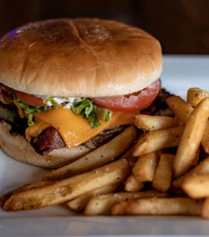 Texas Angus Beef Cheeseburger