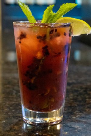 Blackberry Peach Smash