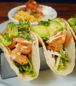 Dynamite Shrimp Tacos
