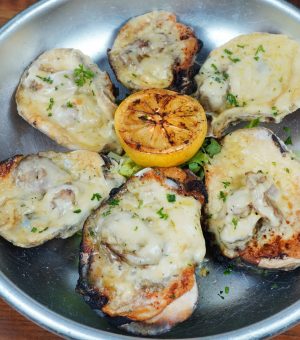 Smoked Chargrilled Oysters