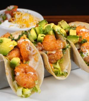 Dynamite Shrimp Tacos